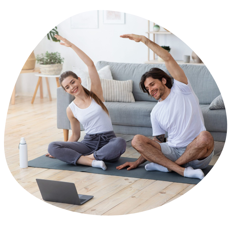Volg yoga les vanuit huis